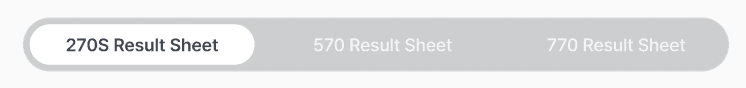 Result Sheet Interpretation